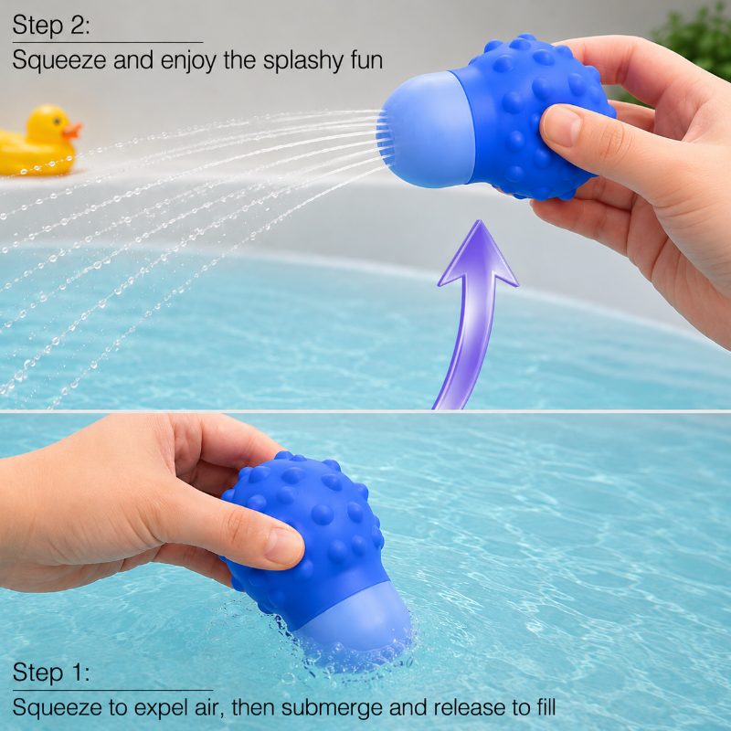 Water Squirters – Zabawa i bezpieczeństwo – pistolet na wodę (zestaw 3 szt.)