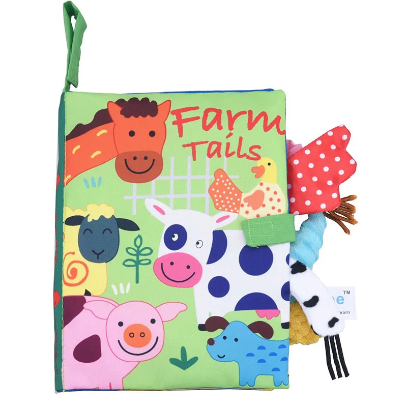 Infant Soft Book™ – Voel & Leer - Sensory Babyboekje
