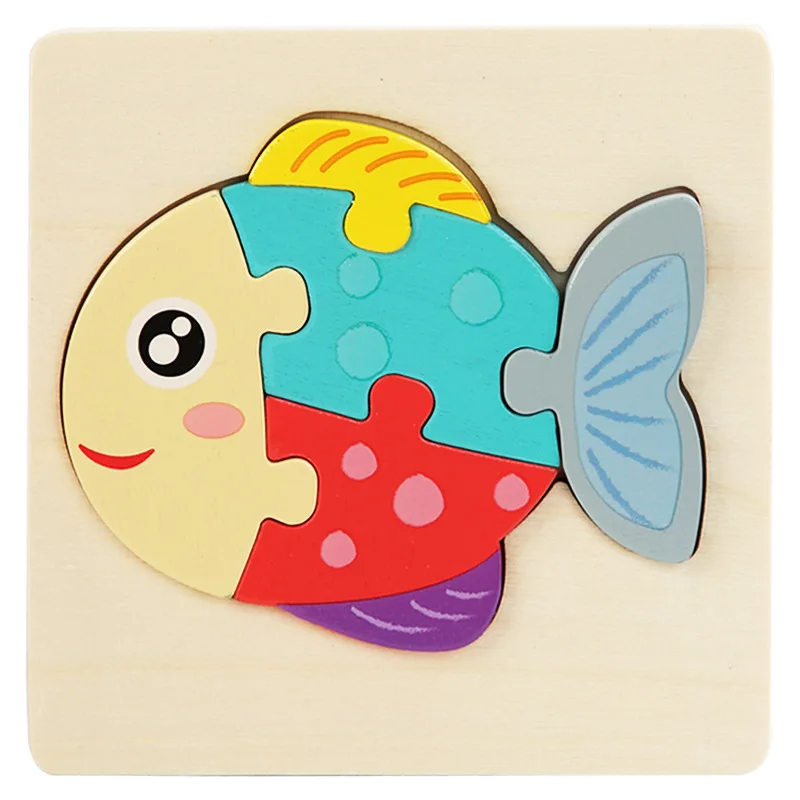 3D Wooden Puzzle™ - Drewniana układanka - Zabawka edukacyjna