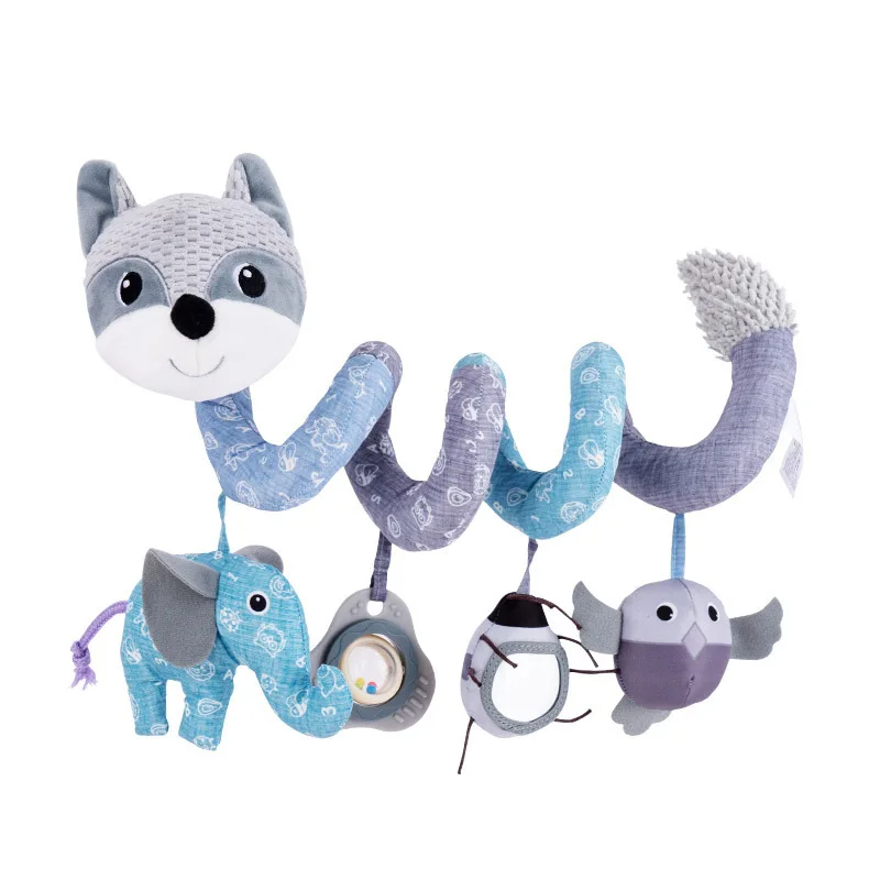 Baby Spiral Toy™ - Fotelik samochodowy i zabawki do wózka