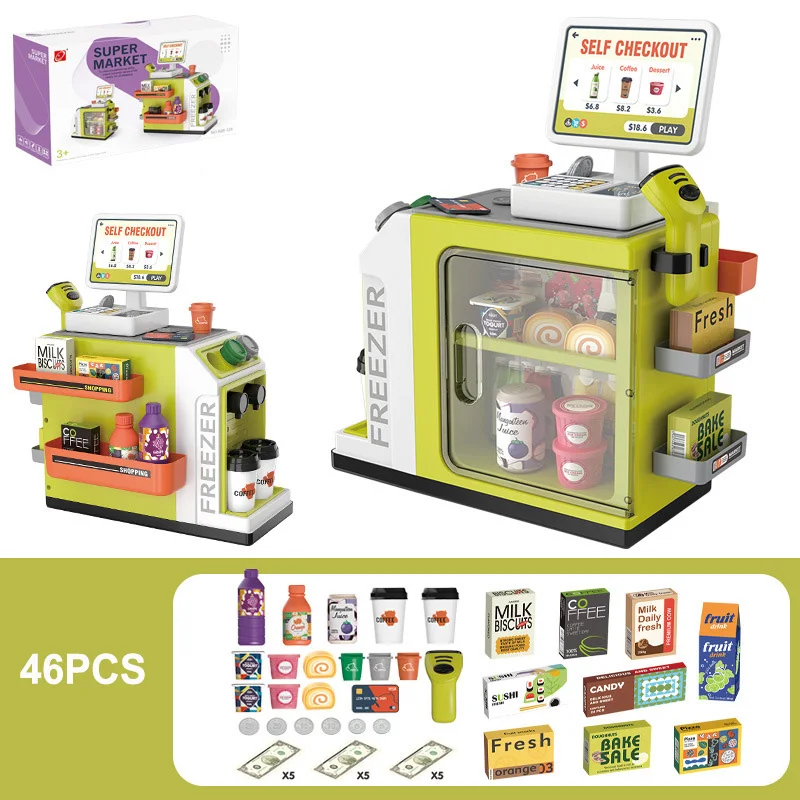 PlaySmart – Kreatywne i edukacyjne – zestaw do zabawy „Supermarket”