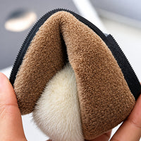 Thumbnail for SoftSteps –  Ciepłe i miękkie – dziewczęce buciki z pluszowym pomponem