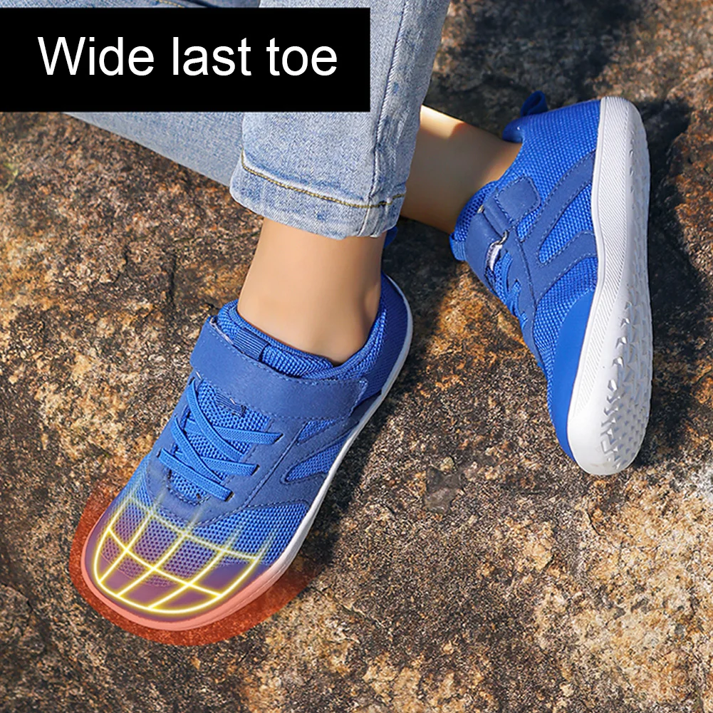 RunCoast – Świeże i elastyczne – antypoślizgowe buty dla dzieci Barefoot