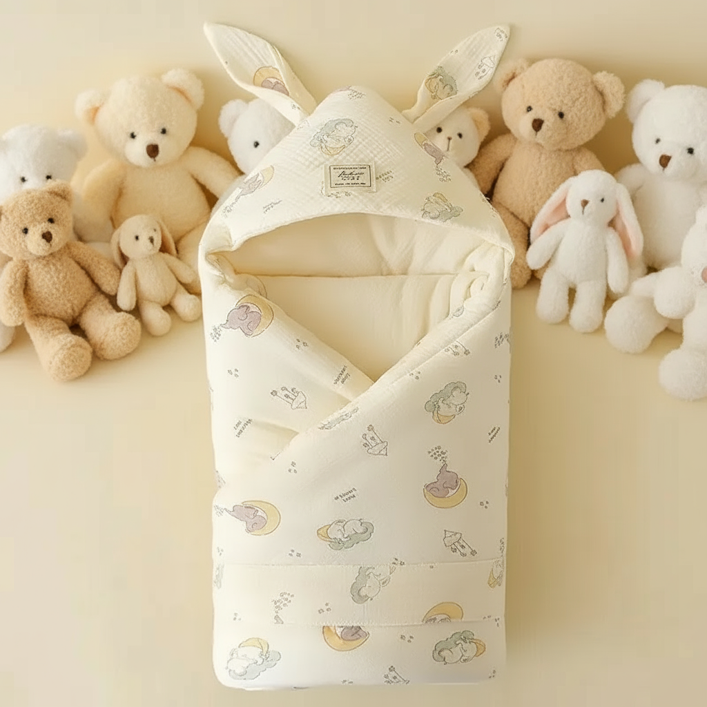 SnuggleBear – Bezpieczeństwo i komfort – otulacz do owijania niemowląt