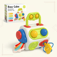 Thumbnail for BusyCube – Inteligentna i zabawna – kostka Montessori Fidget 10 w 1