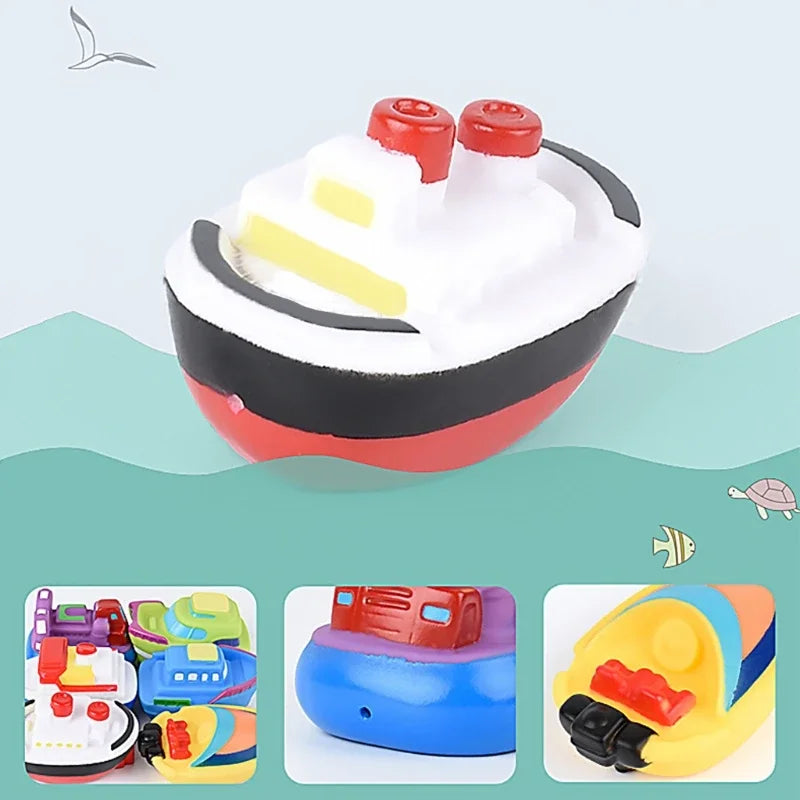 Bath Boat Set™ – Zabawa w kąpieli - łódki z zabawkami