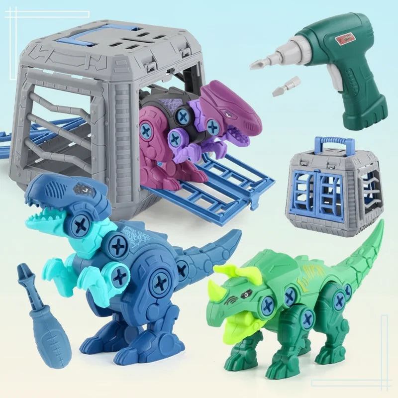 JurassicDrill – Fajny i zabawny – zestaw do samodzielnego wykonania dinozaura
