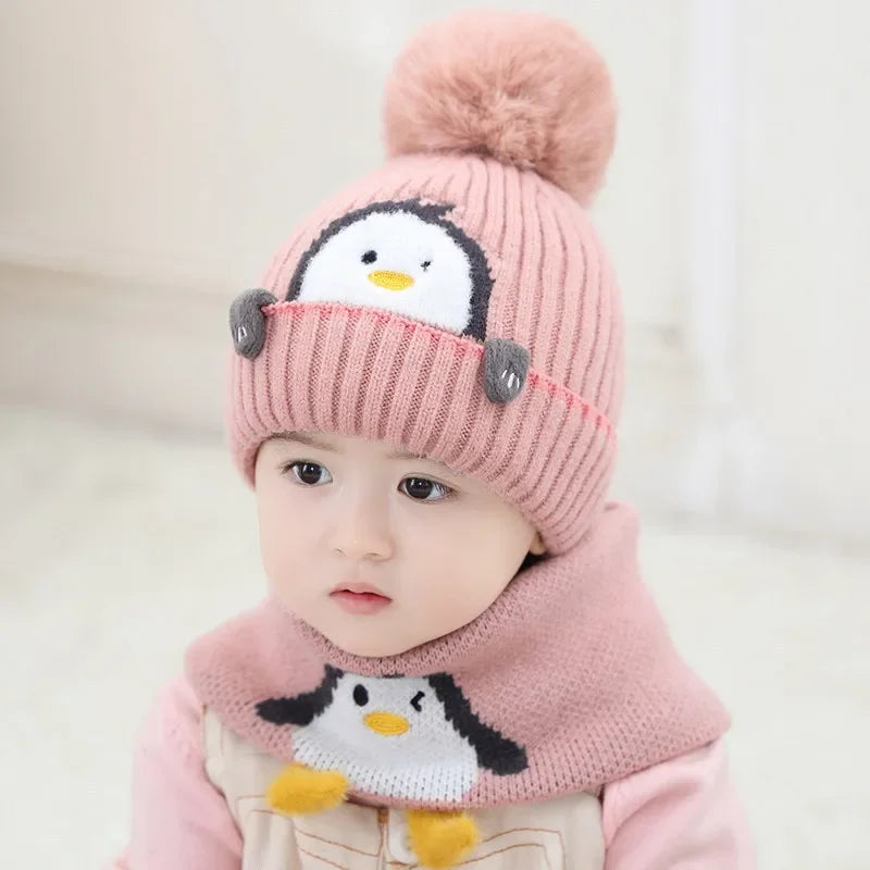 Mini Fashion™ - Czapka i szalik dla dzieci - Akcesoria dziecięce