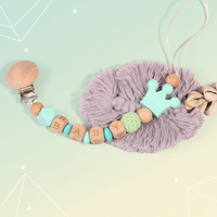Thumbnail for Personalized Pacifier Chain – Bezpiecznie i stylowo – spersonalizowany łańcuszek do smoczka