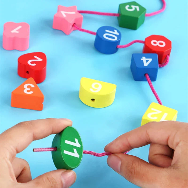 Learning Clock™ - Drewniany zegar edukacyjny - Nauka zegara