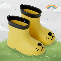 Thumbnail for PuddlePaws Kids – Wodoodporne i zabawne - buty przeciwdeszczowe Woof