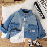 Thumbnail for DenimStar – Stylowe i trwałe – Kurtka dżinsowa dla chłopców