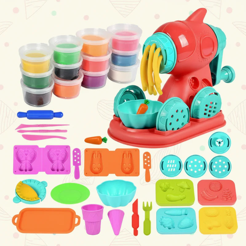 PlayDough Fun – Zabawne i kreatywne – Zestaw do zabawy z gliną DIY