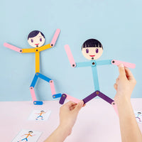Thumbnail for PlayGrow - Rozwój poprzez zabawę – puzzle Montessori Sportowiec