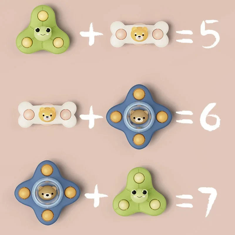 Bath Spinner Toys™ - Nauka i zabawa - zabawki do kąpieli dla niemowląt