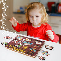 Thumbnail for Sound Matching Game™ - Układanka dźwiękowa - Zabawka edukacyjna