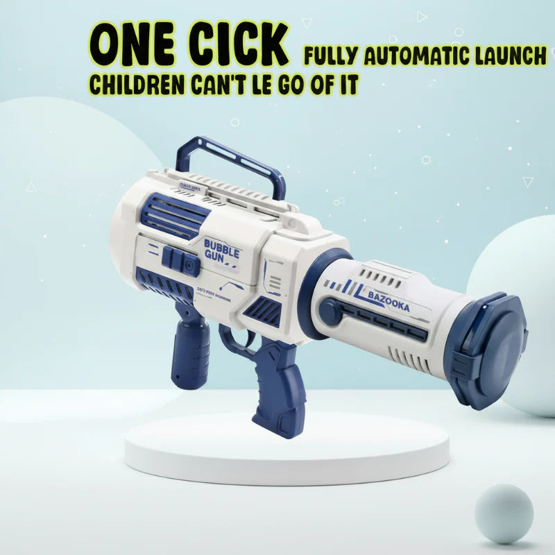 Light Up Bubble Gun – Zabawa i muzyka – pistolet do baniek mydlanych