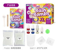 Thumbnail for BathBombs – Kolorowe i edukacyjne – zestaw do samodzielnego wykonania kulek musujących do kąpieli