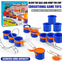 Thumbnail for Cup Jump Ball Game – Aktywna zabawa i interakcja – gra towarzyska „Puff Ball”