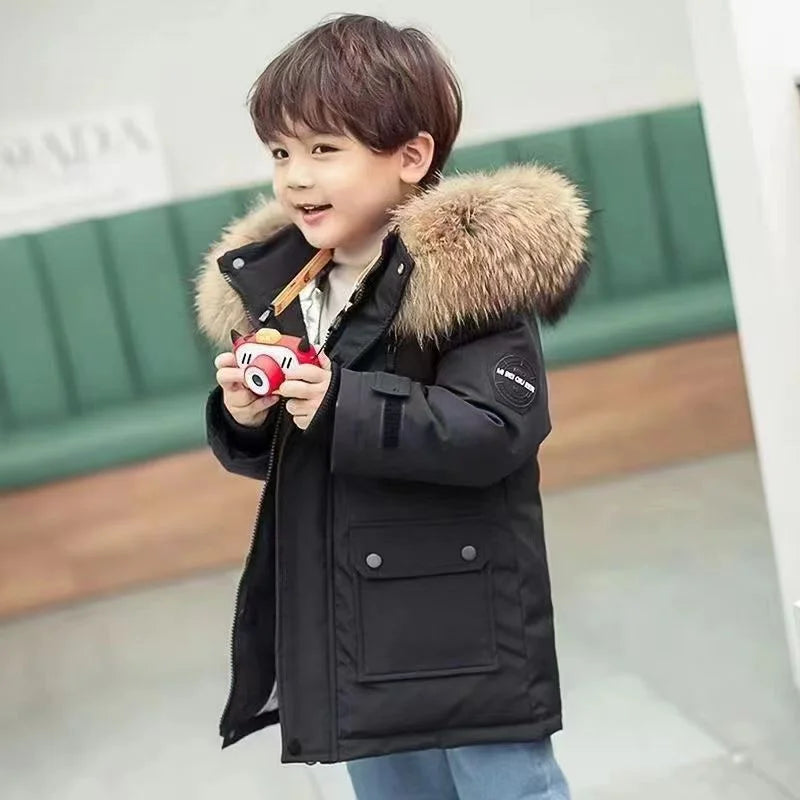 Mini Fashion™ - Zimowa kurtka dziecięca - Odzież dla dzieci