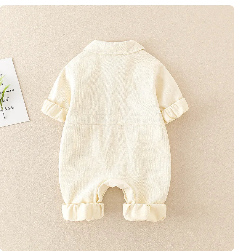 Mini Fashion™ - Dżinsowy kombinezon dziecięcy - Odzież dla dzieci