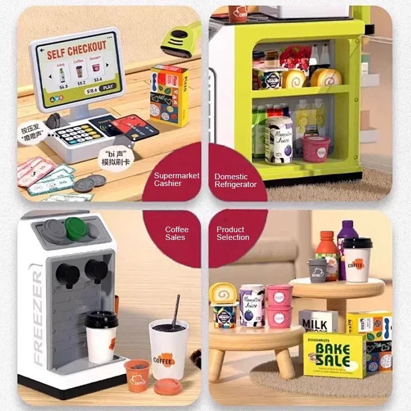 Supermarket Set™ - Zabawkowy sklep - Edukacyjne zabawki