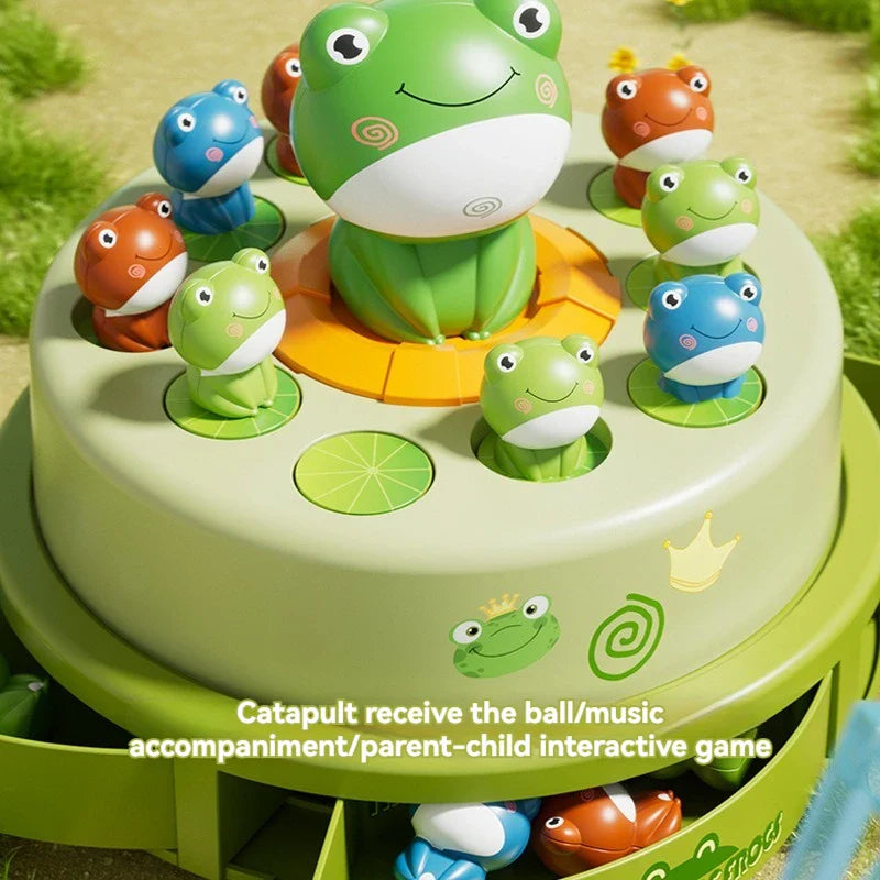 Frog™ - Zabawka muzyczna z żabką - Edukacyjna interaktywna zabawka