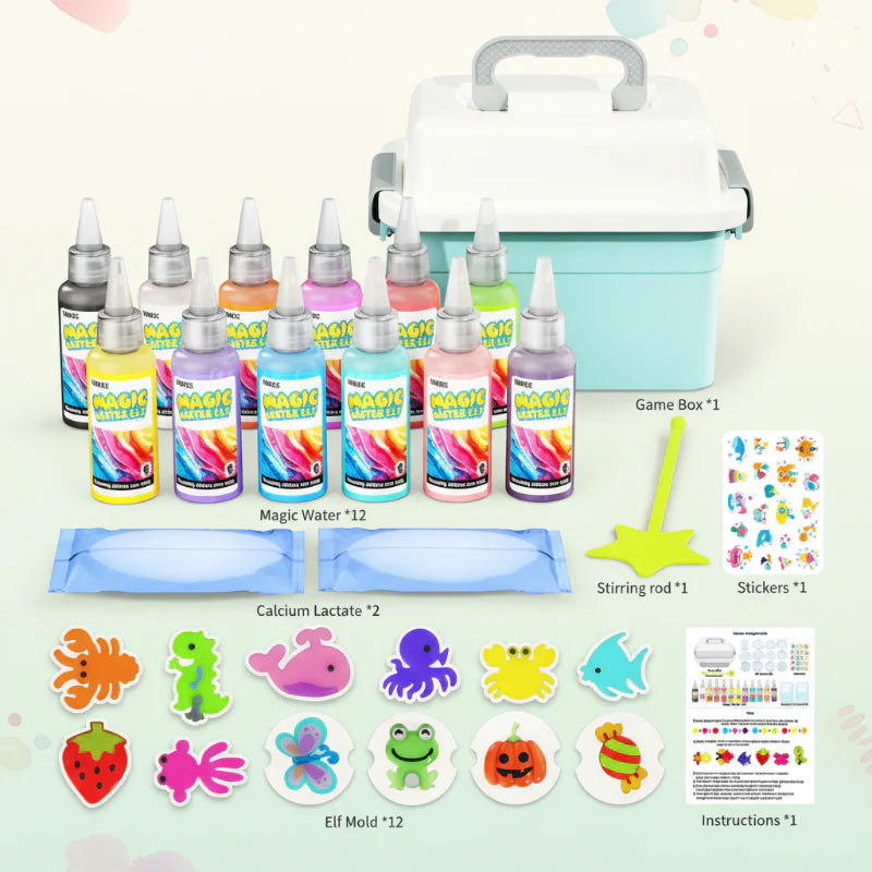 Magic Gel Water Beads – Kreatywność i zmysły – zestaw do zabawy „Kształty wody”