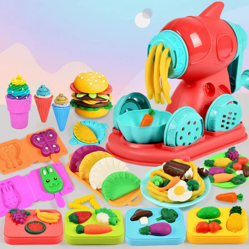 PlayDough Fun – Zabawne i kreatywne – Zestaw do zabawy z gliną DIY