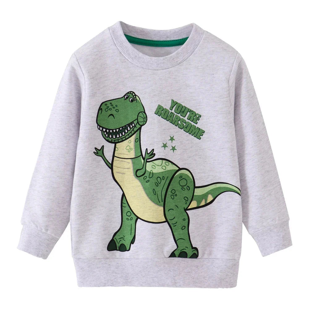 Mini Fashion™ - Bluza w dinozaury - Odzież dziecięca