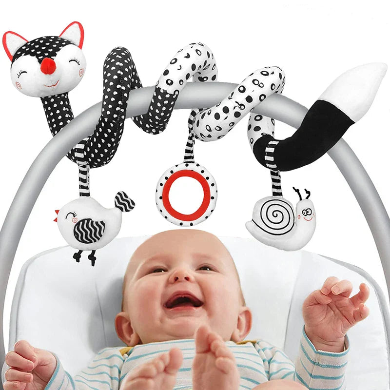 Baby Spiral Toy™ - Fotelik samochodowy i zabawki do wózka
