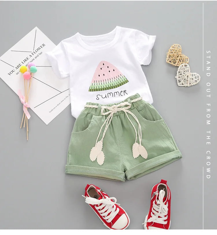 Mini Fashion™ - Letni zestaw dla dzieci - Odzież dziecięca