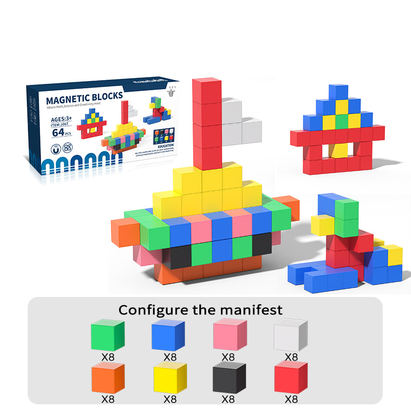 Magnet Toys – Nauka i budowanie – magnetyczne klocki konstrukcyjne