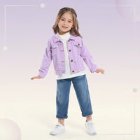 Thumbnail for Kurtka dżinsowa Candy Color – lekka kurtka dżinsowa dla dzieci