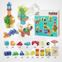 Thumbnail for MagniCube – Kreatywne i edukacyjne – zestaw magnetycznych klocków konstrukcyjnych