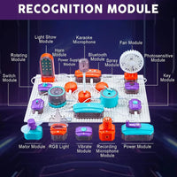 Thumbnail for STEM Electronic Building Kit – Edukacyjne i techniczne – zestaw do eksperymentów z obwodami elektrycznymi