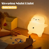 Thumbnail for LumiBear – Urocze i uspokajające – lampka nocna z delikatnym światłem