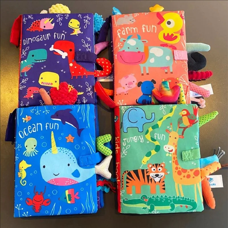 Infant Soft Book™ – Voel & Leer - Sensory Babyboekje