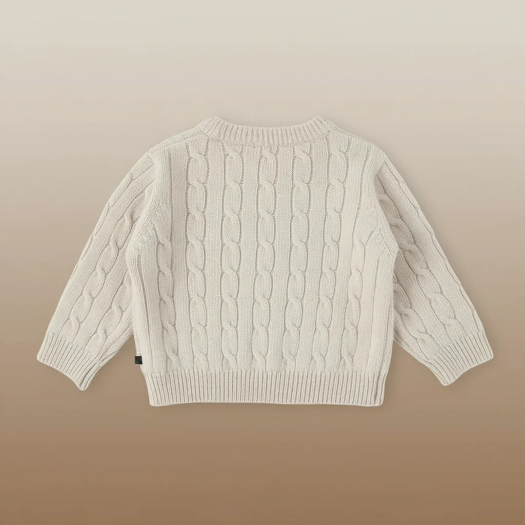 CozyWool – Ciepły i wygodny – sweter dziecięcy z delikatnej mieszanki wełny