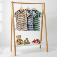 Thumbnail for Kids Stripe Outfit – Modne i wygodne – letni strój dla dzieci