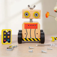Thumbnail for Woods™ - Buduj i baw się - Drewniany robot konstrukcyjny