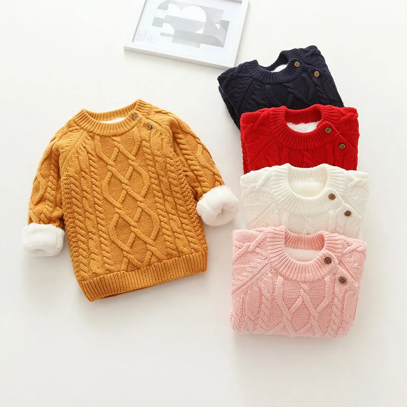 LittleLoom – Fajny i wygodny – dzianinowy sweter zimowy z wełny