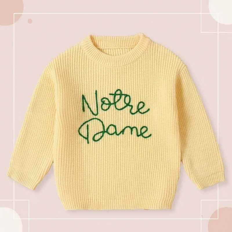 WarmWeave – Wygodny i zabawny – sweter „Notre Dame”