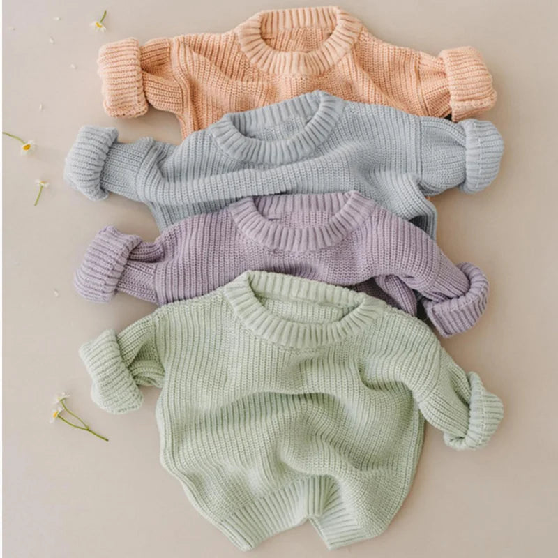 PureSoft – Classic & Cozy - Solidny sweter z dzianiny