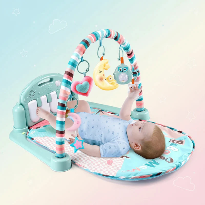 Musical Baby Play Gym – Kolorowe i edukacyjne – mata do gimnastyki dla niemowląt