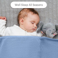 Thumbnail for Personalized Baby Blanket – Miękki i wyjątkowy – bawełniany koc z indywidualnym haftem
