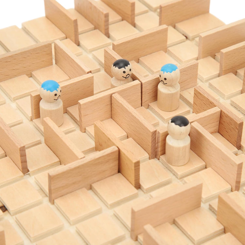 Wooden Chess Puzzle Game – Strategia i myślenie – gra planszowa