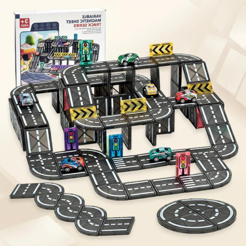 MagnetoTrack – Kreatywne i zabawne – Magnetyczne płytki Autoset