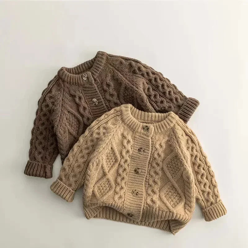 Mini Fashion™ - Sweterek dziecięcy z dzianiny - Odzież dla dzieci