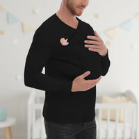 Thumbnail for Kangaroo Pocket Shirt – Komfort i wygoda – koszulka z nosidełkiem dla mężczyzn